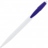 Ручка шариковая Champion, белая с синим - 