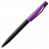 Ручка шариковая Pin Special, черно-фиолетовая - 