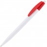 Ручка шариковая Champion, белая с красным - 