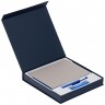 Коробка Memoria под ежедневник, аккумулятор и ручку, синяя - 