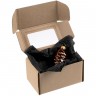 Елочная игрушка «Шишка» в коробке, коричневая - 