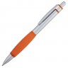 Ручка шариковая Boomer, с оранжевыми элементами - 