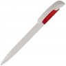Ручка шариковая Bio-Pen, белая с красным - 