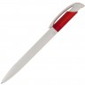 Ручка шариковая Bio-Pen, белая с красным - 