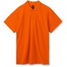 Рубашка поло мужская Summer 170, оранжевая - 