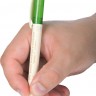 Ручка шариковая Bio-Pen, белая с зеленым - 