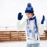 Набор Snow Fashion, синий (василек) - 