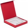 Коробка Memoria под ежедневник и ручку, красная - 