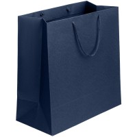 Пакет бумажный Porta, большой, темно-синий