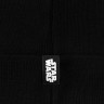 Шапка с люминесцентной вышивкой Star Wars, черная - 