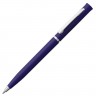 Ручка шариковая Euro Chrome, синяя - 