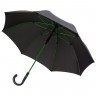 Зонт-трость с цветными спицами Color Style, зеленое яблоко - 