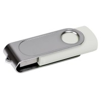 USB flash-карта &quot;Dropex&quot; (8Гб), белый, 5,5х2х1см,пластик, металл 