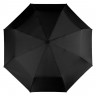 Складной зонт Magic с проявляющимся рисунком, черный - 