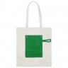 Холщовая сумка Dropper, складная, зеленая - 