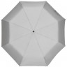 Зонт складной Manifest со светоотражающим куполом, серый - 