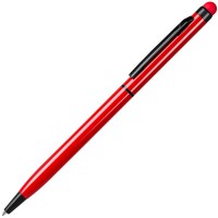 TOUCHWRITER  BLACK, ручка шариковая со стилусом для сенсорных экранов, красный/черный, алюминий