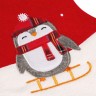 Носок для подарков Noel, с пингвинами - 