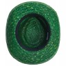 Шляпа Daydream, зеленая с черной лентой - 