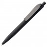 Ручка шариковая Prodir QS03 PRP Tyre Soft Touch, черная - 