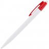 Ручка шариковая Champion ver.2, белая с красным - 