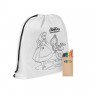 Рюкзак-раскраска с мелками «Алиса в стране чудес», белый - 
