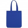 Холщовая сумка «Вот табурет», ярко-синяя - 