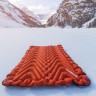 Надувной коврик Insulated Double V, оранжевый - 