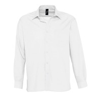 Рубашка "Baltimore", белый_S, 65% полиэстер, 35% хлопок, 105г/м2