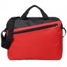 Конференц-сумка Unit Diagonal, красно-черная - 