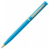 Ручка шариковая Euro Gold, голубая - 