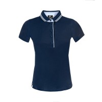 Рубашка поло женская RODI LADY, темно-синий,  L, 100% хлопок, 180 г/м2