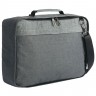 Рюкзак для ноутбука 2 в 1 twoFold, серый с темно-серым - 