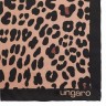 Платок Leopardo Silk, коричневый - 