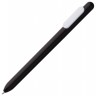 Ручка шариковая Swiper, черная с белым - 