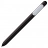 Ручка шариковая Swiper, черная с белым - 