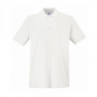 Рубашка поло мужская PREMIUM POLO, белый, L, 100% хлопок 170 г/м2