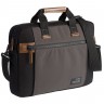 Сумка для ноутбука Sideways Laptop Bag, черная с серым - 