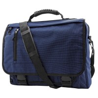 Конференц-сумка с отделением для ноутбука &quot;Portfolio&quot;; синий; 39,5х30х7 см; полиэстер; шелкография 
