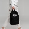 Рюкзак с люминесцентной вышивкой Star Wars, черный - 