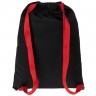 Рюкзак Nock, черный с красной стропой - 