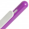 Ручка шариковая Swiper, фиолетовая с белым - 