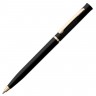 Ручка шариковая Euro Gold, черная - 
