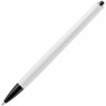 Ручка шариковая Tick, белая с черным - 