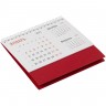 Календарь настольный Nettuno, красный - 