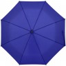 Зонт складной Clevis с ручкой-карабином, ярко-синий - 