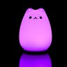 Беспроводной силиконовый светильник Cosmic Cat - 
