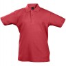 Рубашка поло детская Summer II Kids 170, красная - 
