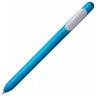 Ручка шариковая Swiper Silver, голубой металлик - 