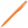Ручка шариковая Pin Soft Touch, оранжевая - 